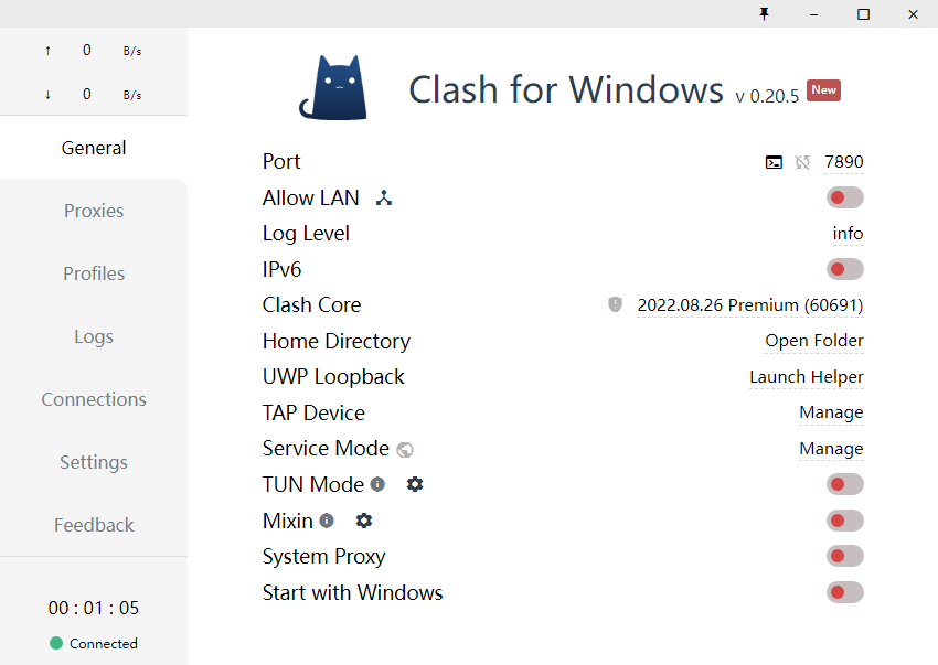 Set Rules in Clash for Windows